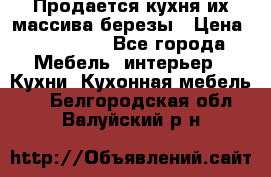 Продается кухня их массива березы › Цена ­ 310 000 - Все города Мебель, интерьер » Кухни. Кухонная мебель   . Белгородская обл.,Валуйский р-н